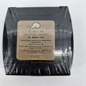 BeautiControl Creme to Powder Finish Foundation CL Dark 6156 0.5oz New